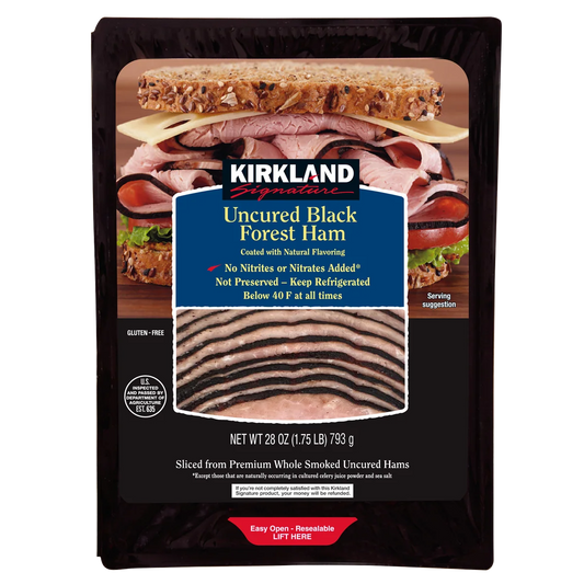 Kirkland Signature Uncured Black Forest Ham, 28 oz