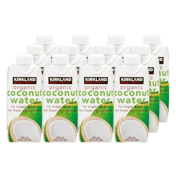 Kirkland Signature Organic Coconut Water 12 ct, 11.1 oz