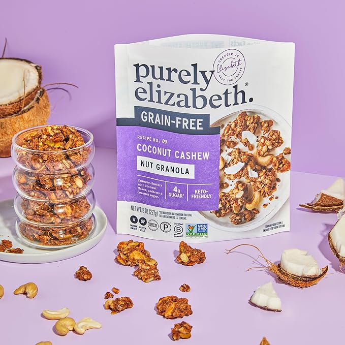 Purely Elizabeth Coconut Cashew Granola, 8 oz