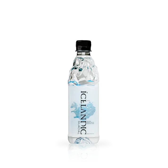 ICELANDIC Glacial - Natural Spring Water from ICELAND, 6 pk