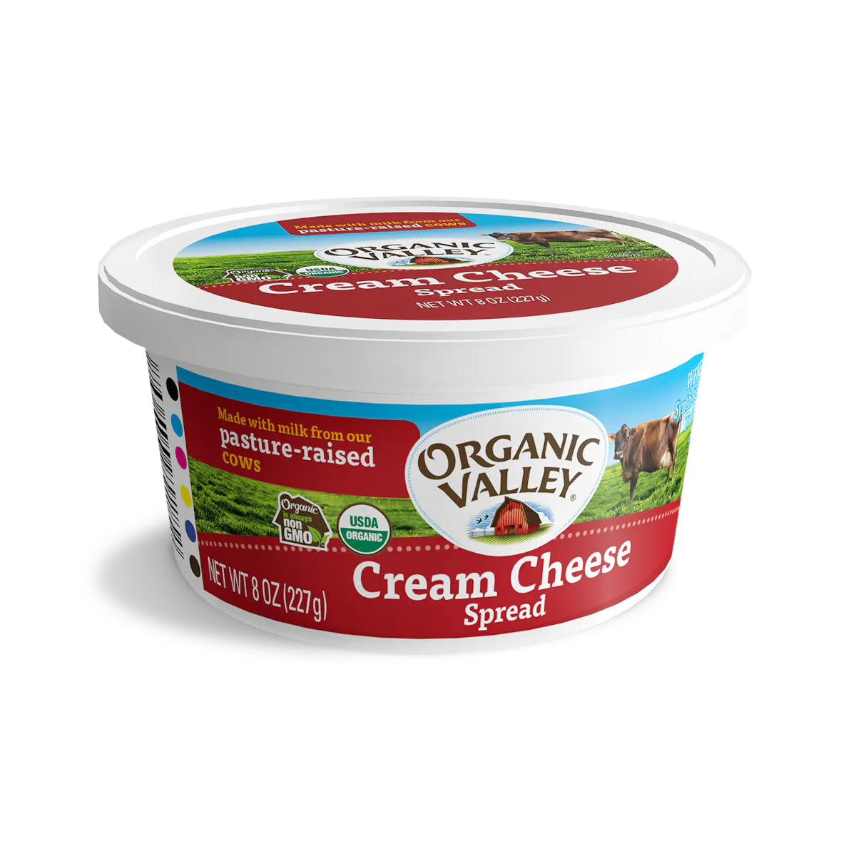 Organic Valley Cream Cheese, 8oz tub