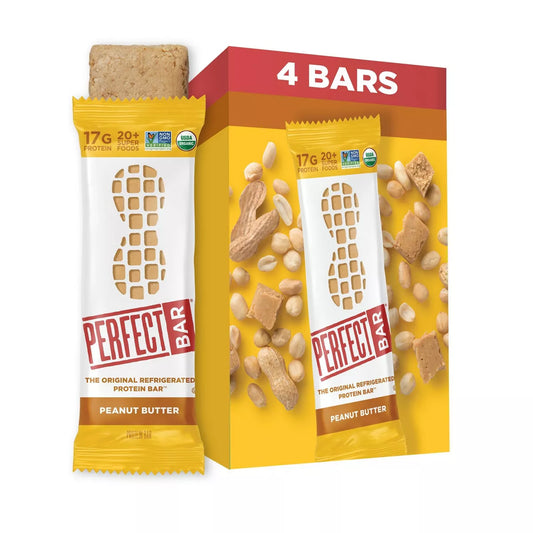 Perfect Bar Peanut Butter Protein Bar, 4 Count