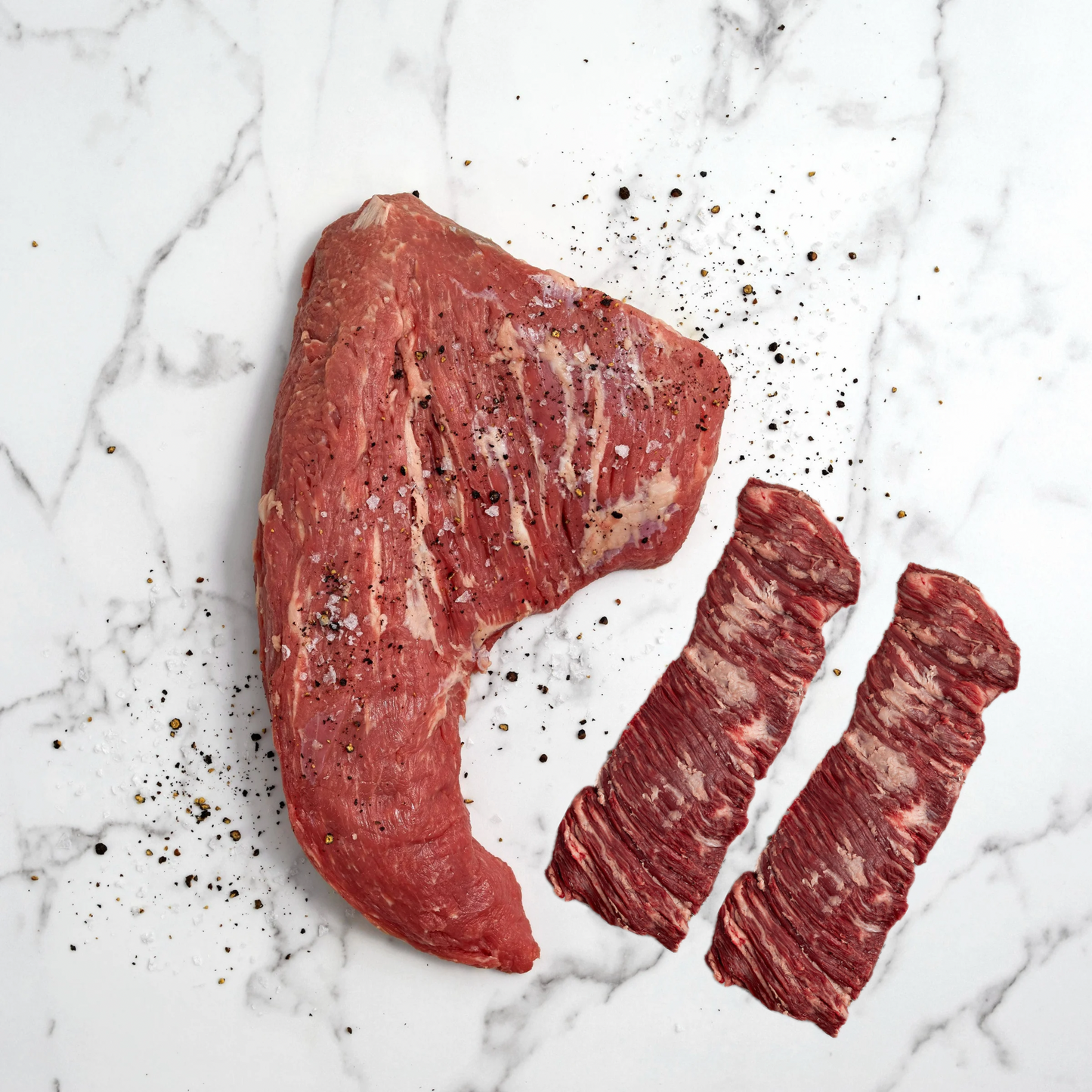 Kuhn Family Meats - Beef Mix Trio Pack, 1 Tri-Tip, 2 Skirt Steak | $9.65/lb.