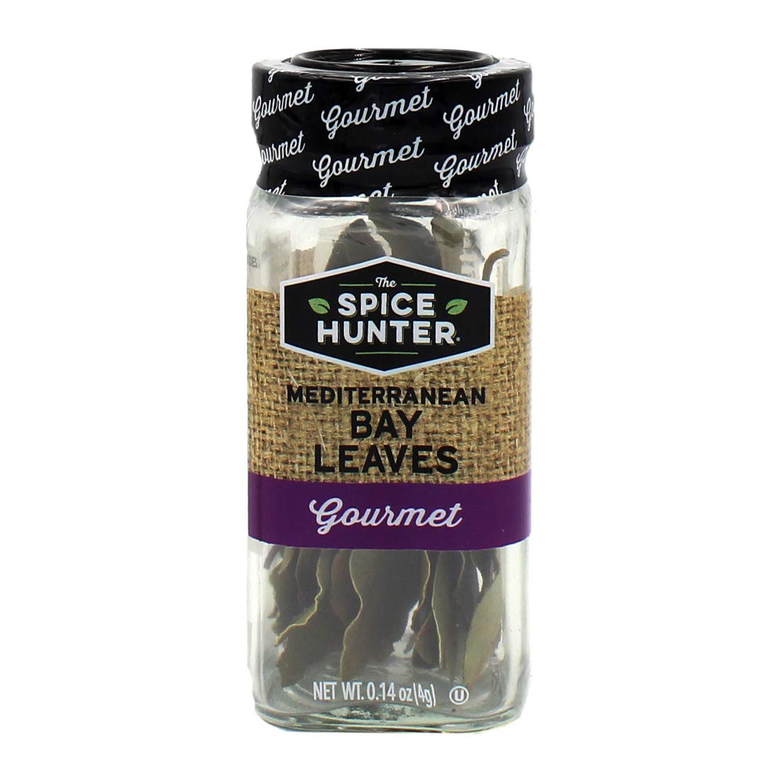 The Spice Hunter Mediterranean Bay Leaves, Whole, 0.14-Ounce Jar