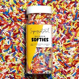 Supernatural Sprinkles Dye-Free Rainbow Softies -- 3 oz