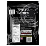 Kirkland Signature Premium Extra Thick Steak Strips, 12 oz