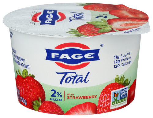 FAGE Total Greek 2% Milk Fat Strawberry, 5.3 oz