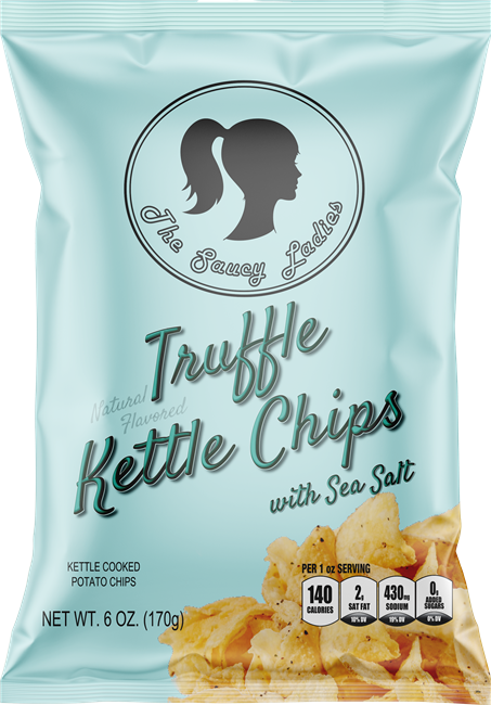 Saucy Ladies Truffle Kettle Chips - 6oz