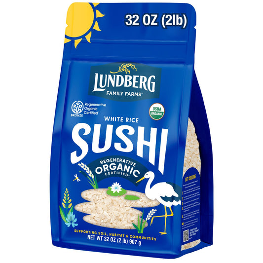 Lundberg Organic Short Grain Sushi Rice, 32 oz