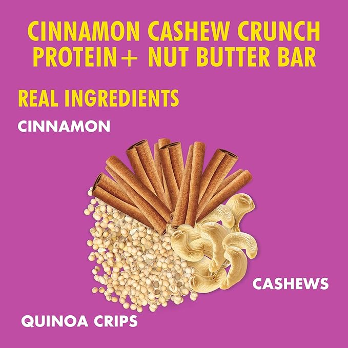 B.T.R. Cinnamon Cashew Crunch Bar 1.87 oz