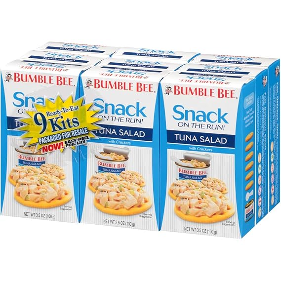 Bumble Bee Tuna Salad & Crackers 9 ct, 3.5 oz