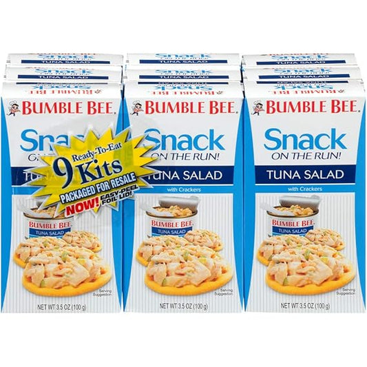 Bumble Bee Tuna Salad & Crackers 9 ct, 3.5 oz