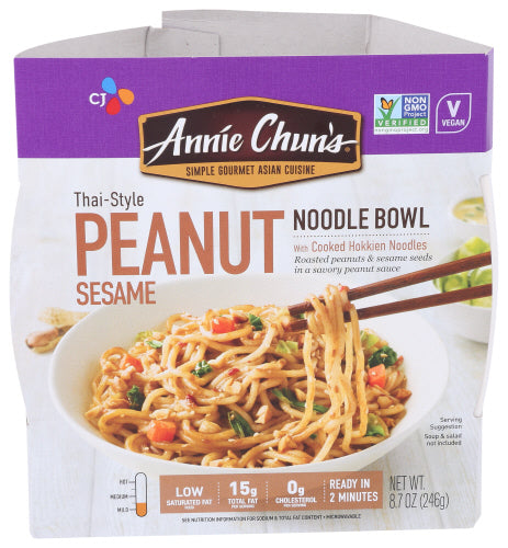 Annie Chuns Peanut Sesame Noodle Bowl 8.7oz