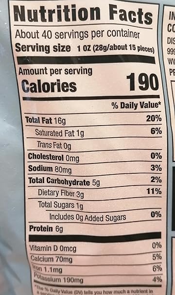 Kirkland Signature Roasted Almonds, Sea Salt, 2.5 lbs