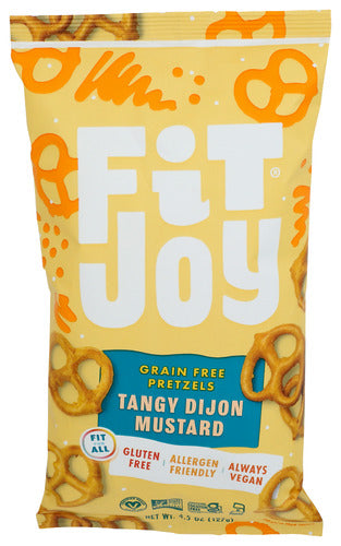 Fit Joy Grain Free Tangy Dijon Pretzel Twists, 4.5 oz