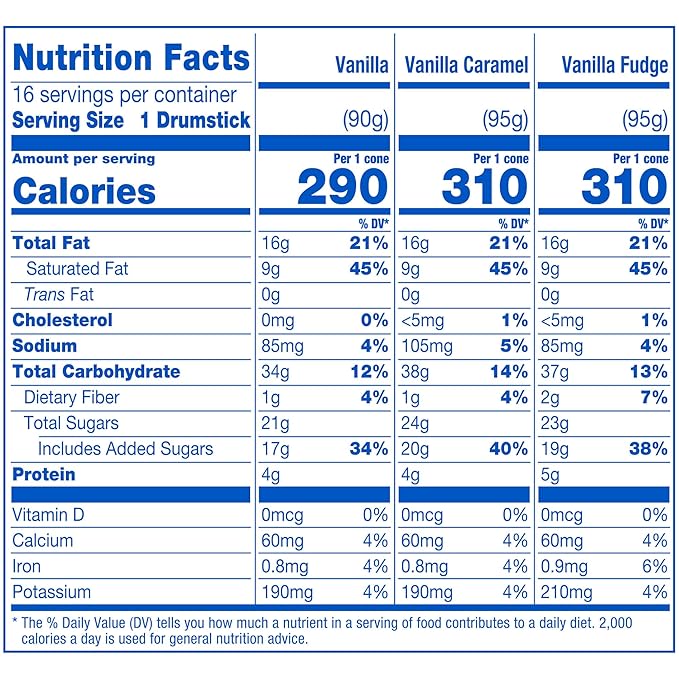 Drumstick Variety Pack 16 Count