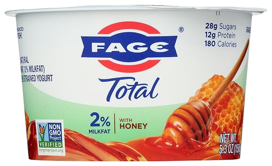 FAGE Total Greek 2% Milk Fat Honey, 5.3 oz