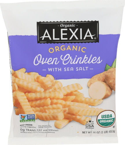 Alexia Organic Oven Crinkles with Sea Salt