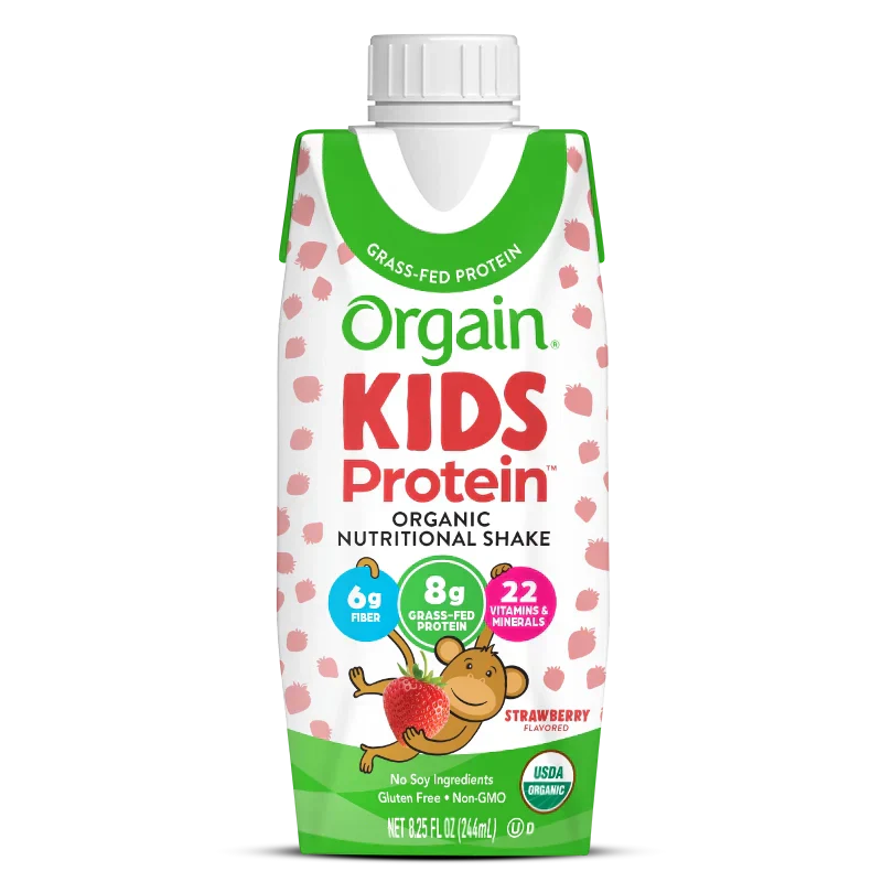 Orgain Organic Kids Strawberry Protein Shake