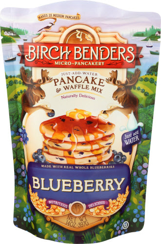 Birch Benders Blueberry Pancake Waffle Mix, 14 oz