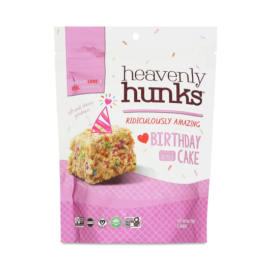 Heavenly Hunks, Gluten-Free Birthday Cake Bites 6oz