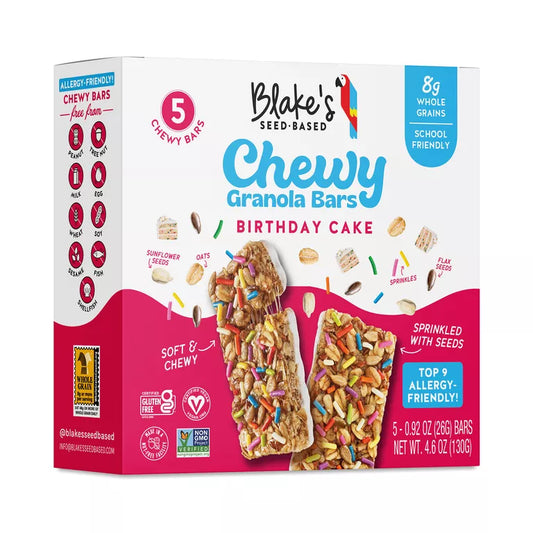 Blake's Seed Based Birthday Cake Chewy Bar