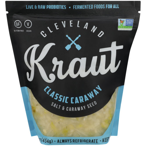 Cleveland Kitchen Sauerkraut Classic Caraway 16oz