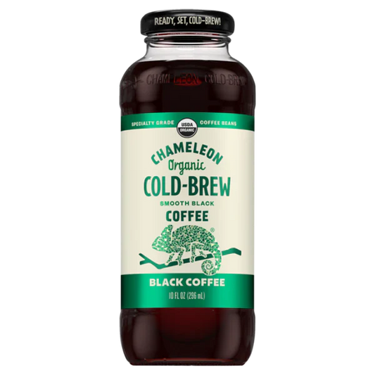 Chameleon Cold Brew Organic Ready-To-Drink Black Coffee, 10 oz