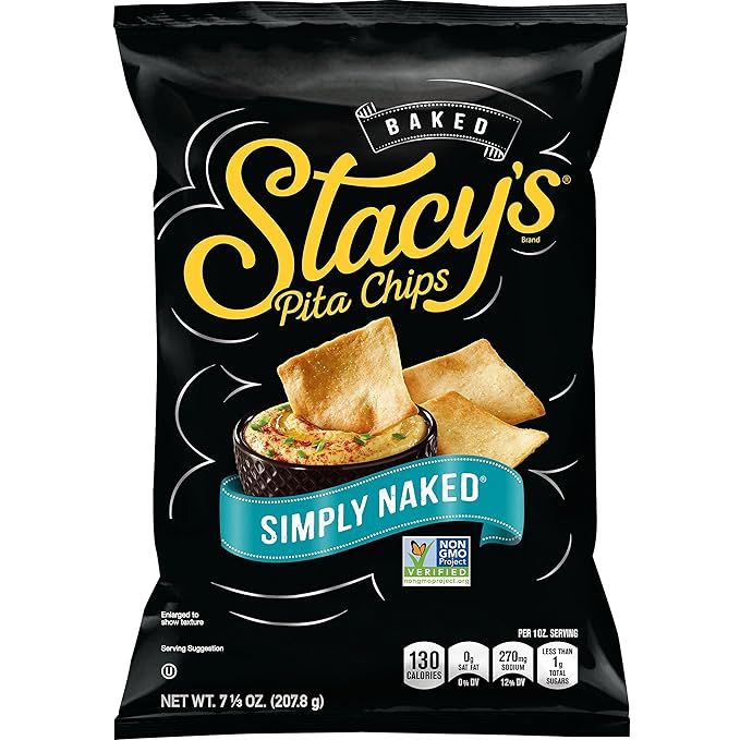 Stacy's Simply Naked Pita Chips, 7.33 Ounce