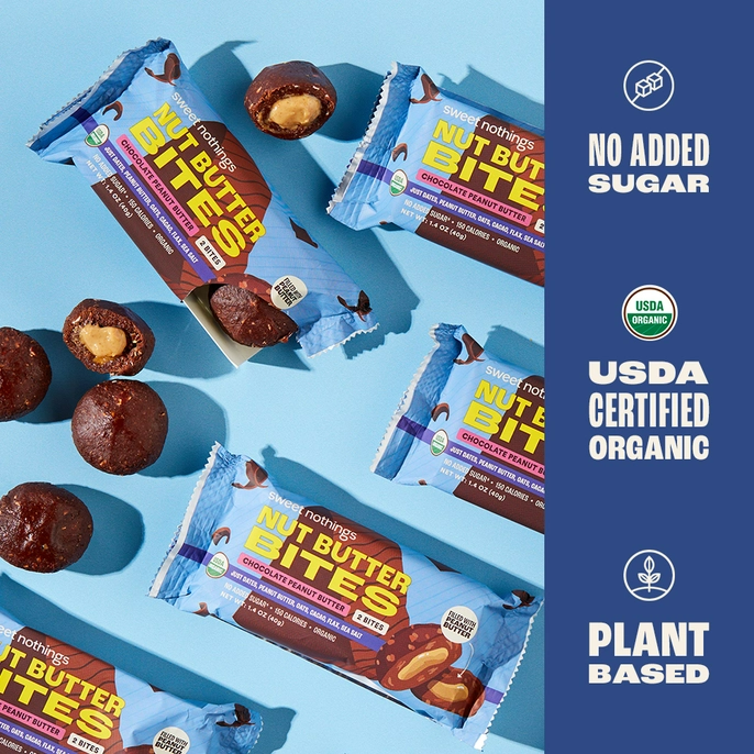 Sweet Nothings - Chocolate Peanut Butter Nut Butter Bite, Single Pack