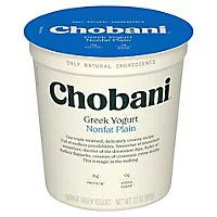 Chobani® Greek Yogurt, Nonfat Plain 32oz