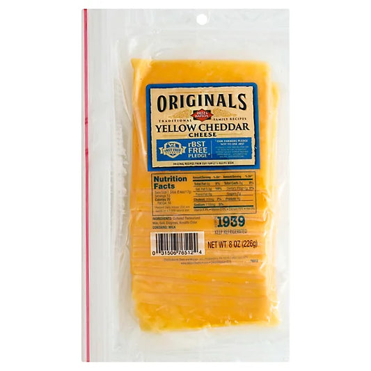 Dietz & Watson Originals Cheddar Yellow - 8 OZ