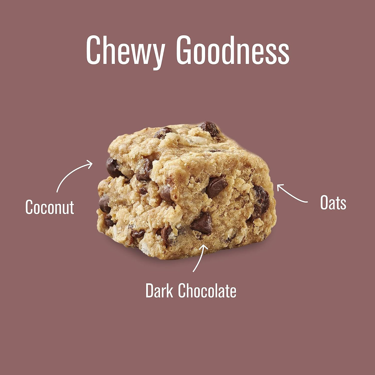 Heavenly Hunks Organic Oatmeal Dark Chocolate Cookies, 22 oz