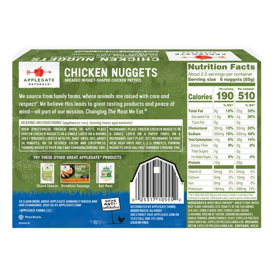 Applegate Chicken Nuggets 8oz