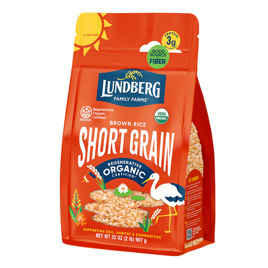 Lundberg Organic Short Grain Brown Rice, 2lb