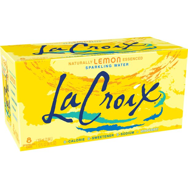 LaCroix Lemon Sparkling Water | 8 Count