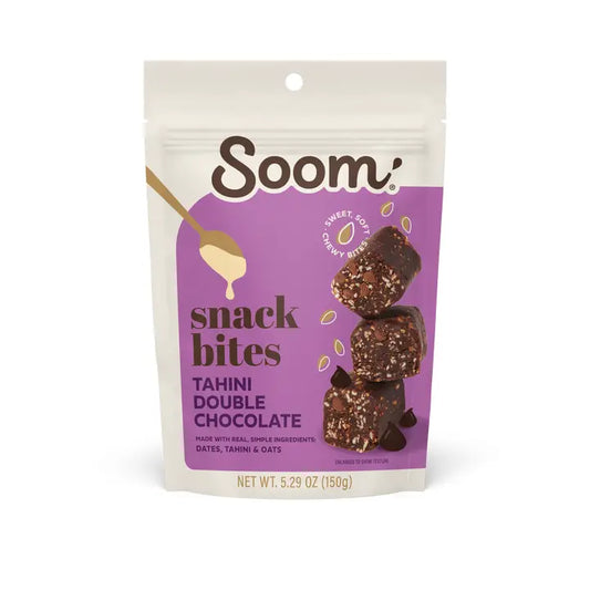 Soom Double Chocolate Tahini Bites