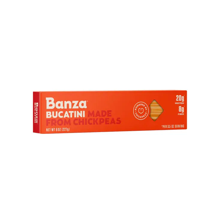 Banza Bucatini | High Protein, Lower Carb, Gf Pasta