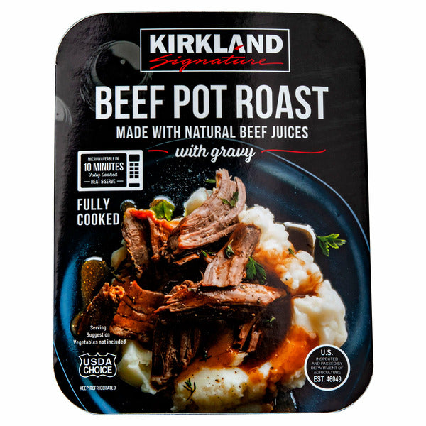 Kirkland Signature Beef Pot Roast with Gravy ($7.99 / lb)