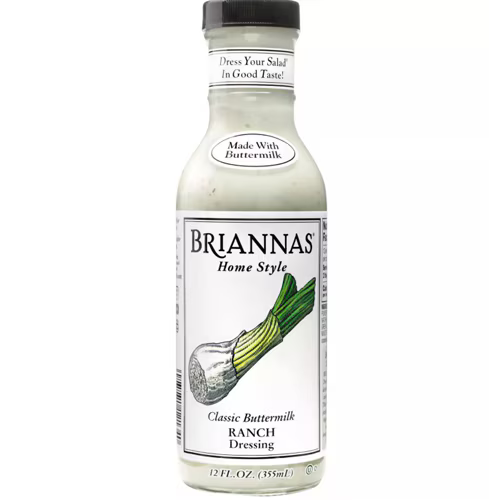 Briannas Buttermilk Ranch Classic Dressing 12oz