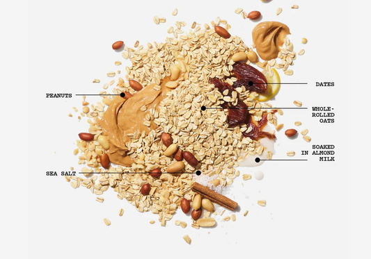 MUSH Peanut Butter Ready to Eat Oats, Gluten and Dairy Free, 1 count