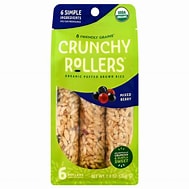 Friendly Grains Crunchy Rollers Mixed Berry Brown Rice 2.6oz