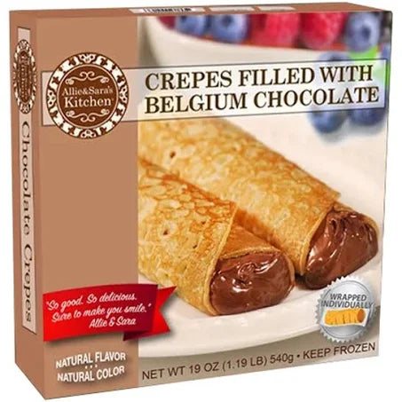 Crepes Filled with Belgium Chocolate 19oz