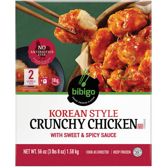 Bibigo Korean Style Crunchy Chicken Sweet and Spicy Sauce, 56 oz