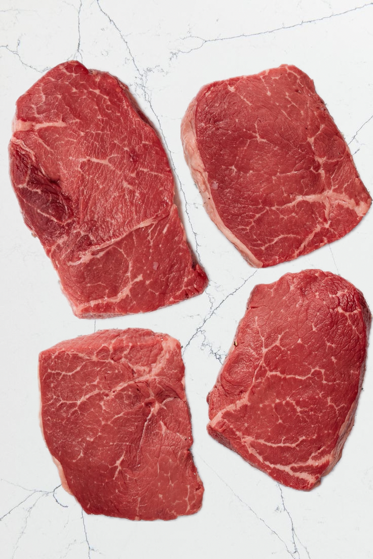 Kuhn Family Meats - Beef Top Sirloin Steak | 4 Pack, $7.99/lb