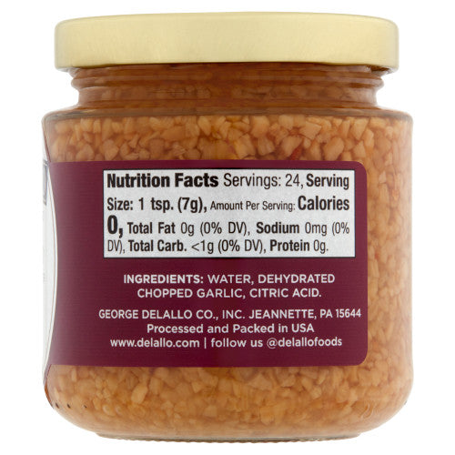 DeLallo Fine Chopped Garlic in Water