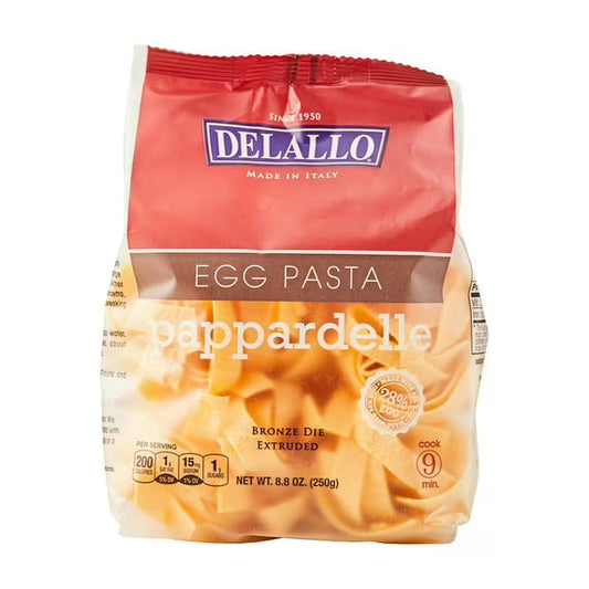 Delallo Egg Pappardelle Pasta, 8.8 oz