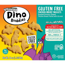 Yummy Dino Buddies Gluten free Chicken Breast Nuggets - Frozen - 18oz