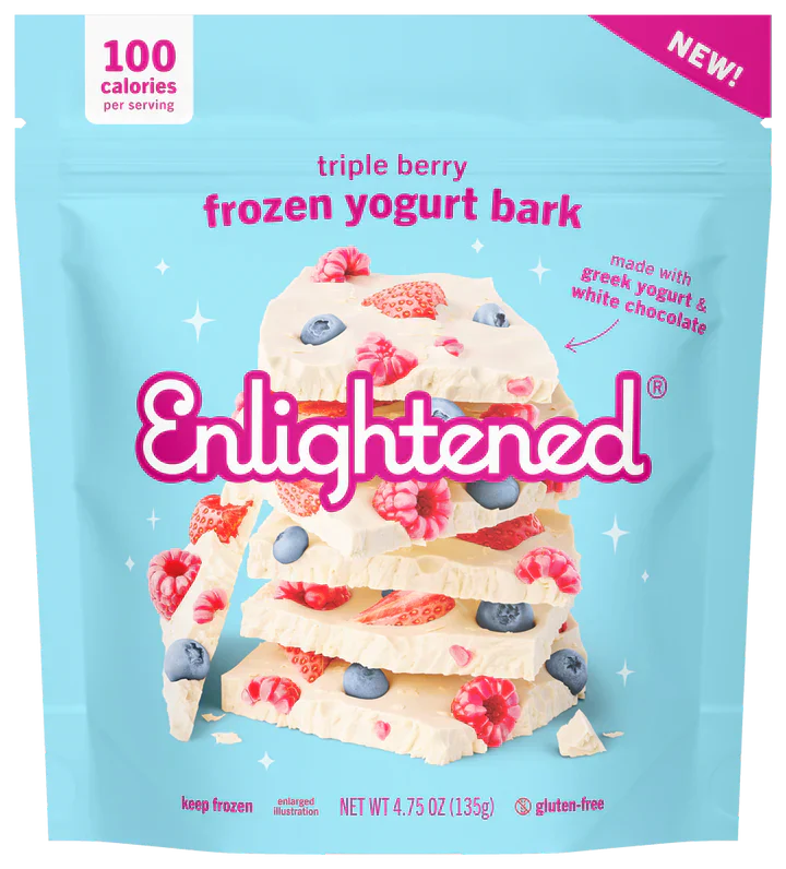 Enlightened - Yogurt Bark Triple Berry (Frozen) 4.75 oz