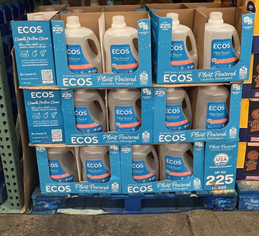 Ecos Free & Clear Laundry Detergent, 100 oz